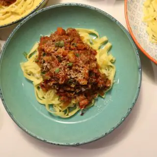 Lamb, Tomato and Oregano Ragu