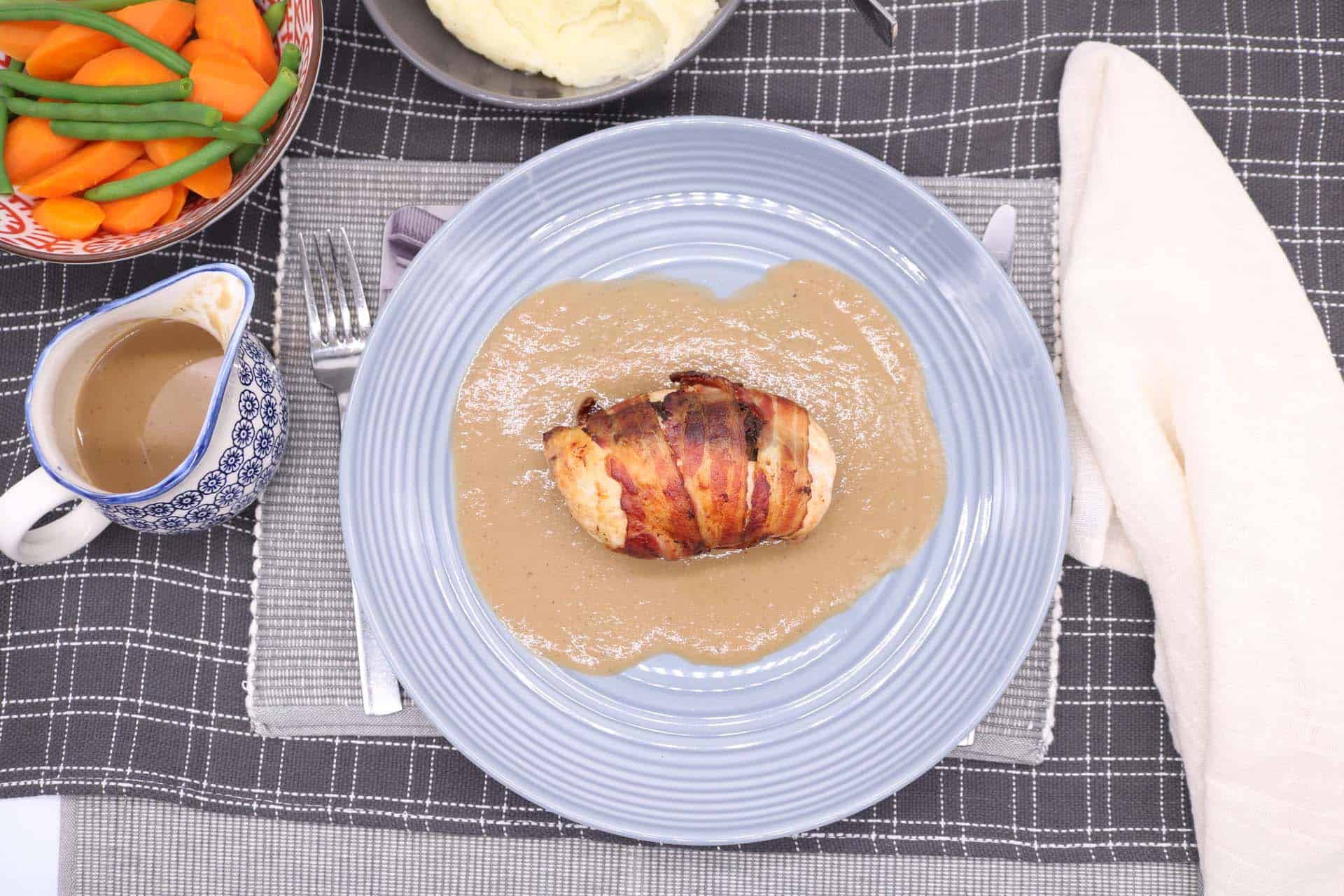 Chicken Balmoral with Whisky Sauce, Chicken Balmoral with Whisky Sauce