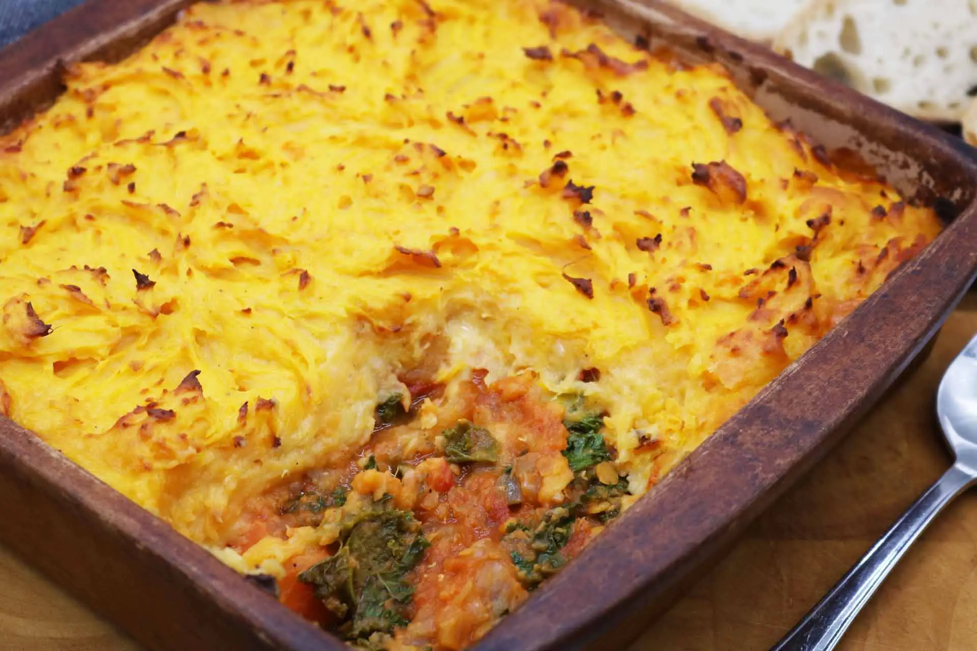 Vegetable and Lentil Cottage Pie, Vegetable and Lentil Cottage Pie
