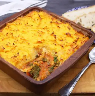 Vegetable and Lentil Cottage Pie, Vegetable and Lentil Cottage Pie