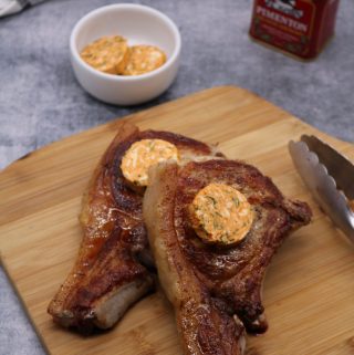 Pork Chops with Tomato and Smoked Paprika Butter, Pork Chops with Tomato and Smoked Paprika Butter