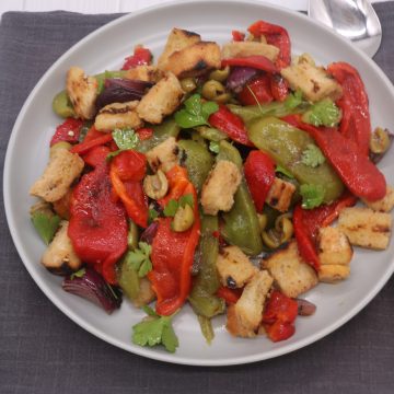 Barbecued Mixed Pepper Salad