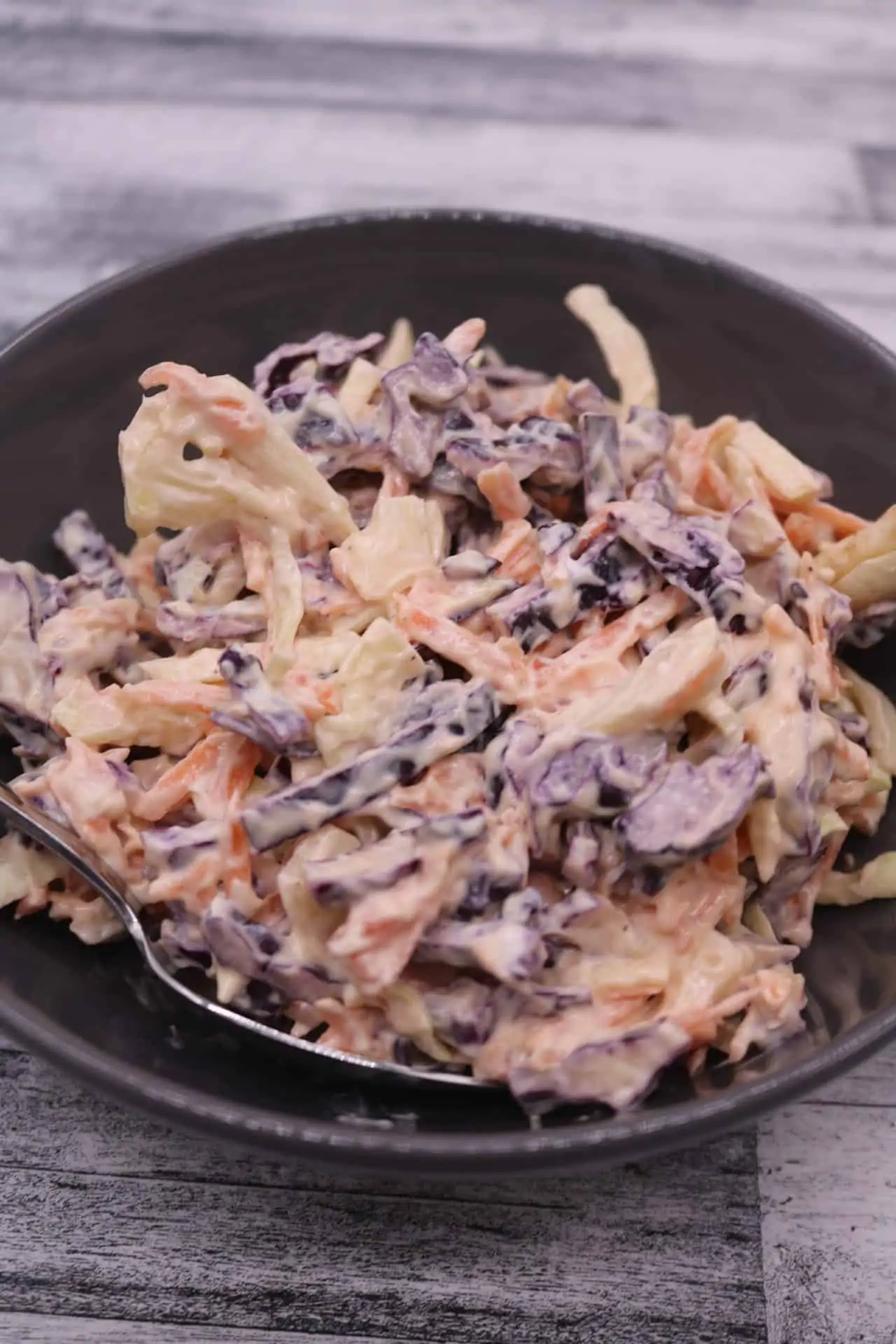 Red and White Coleslaw
