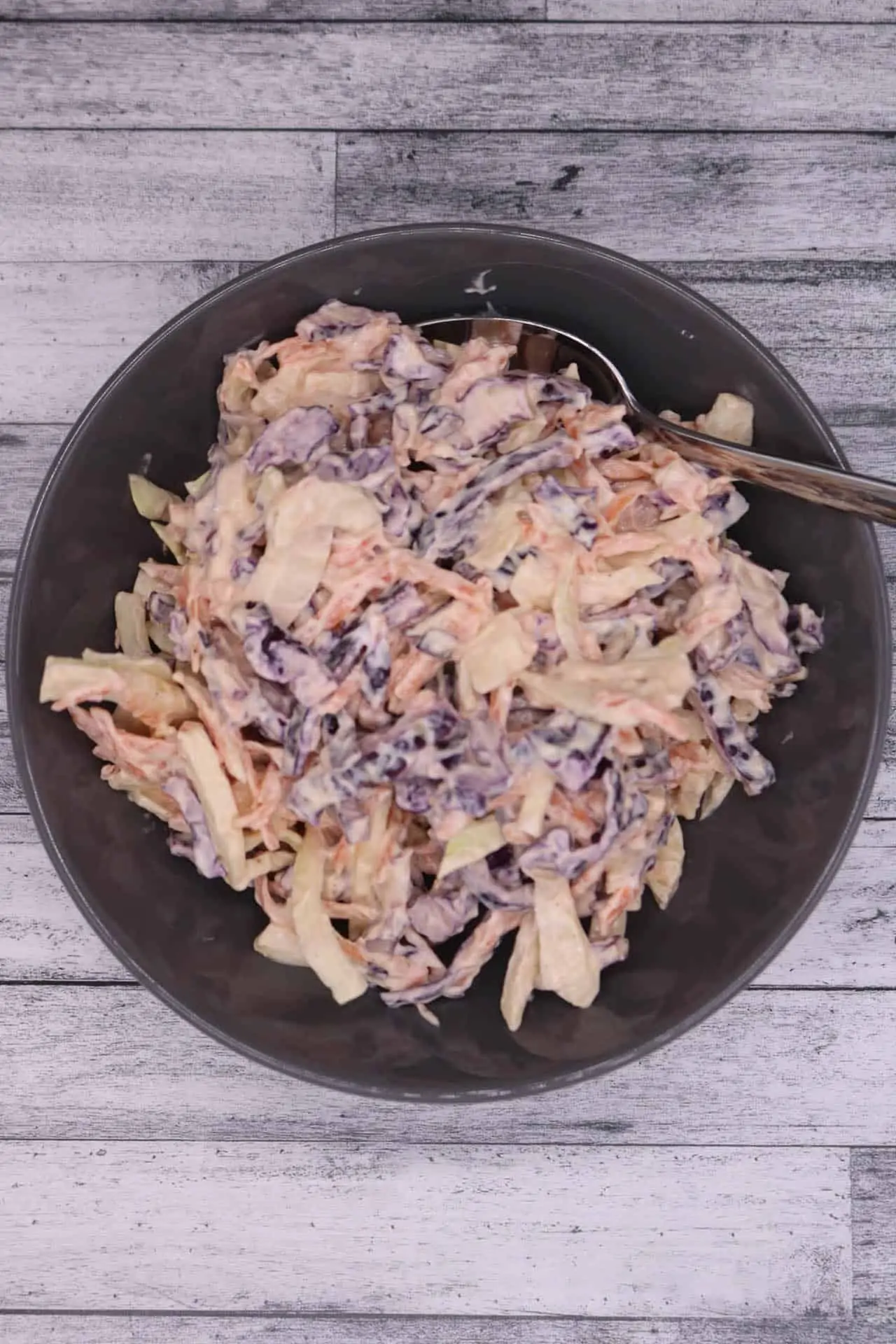 Red and White Coleslaw
