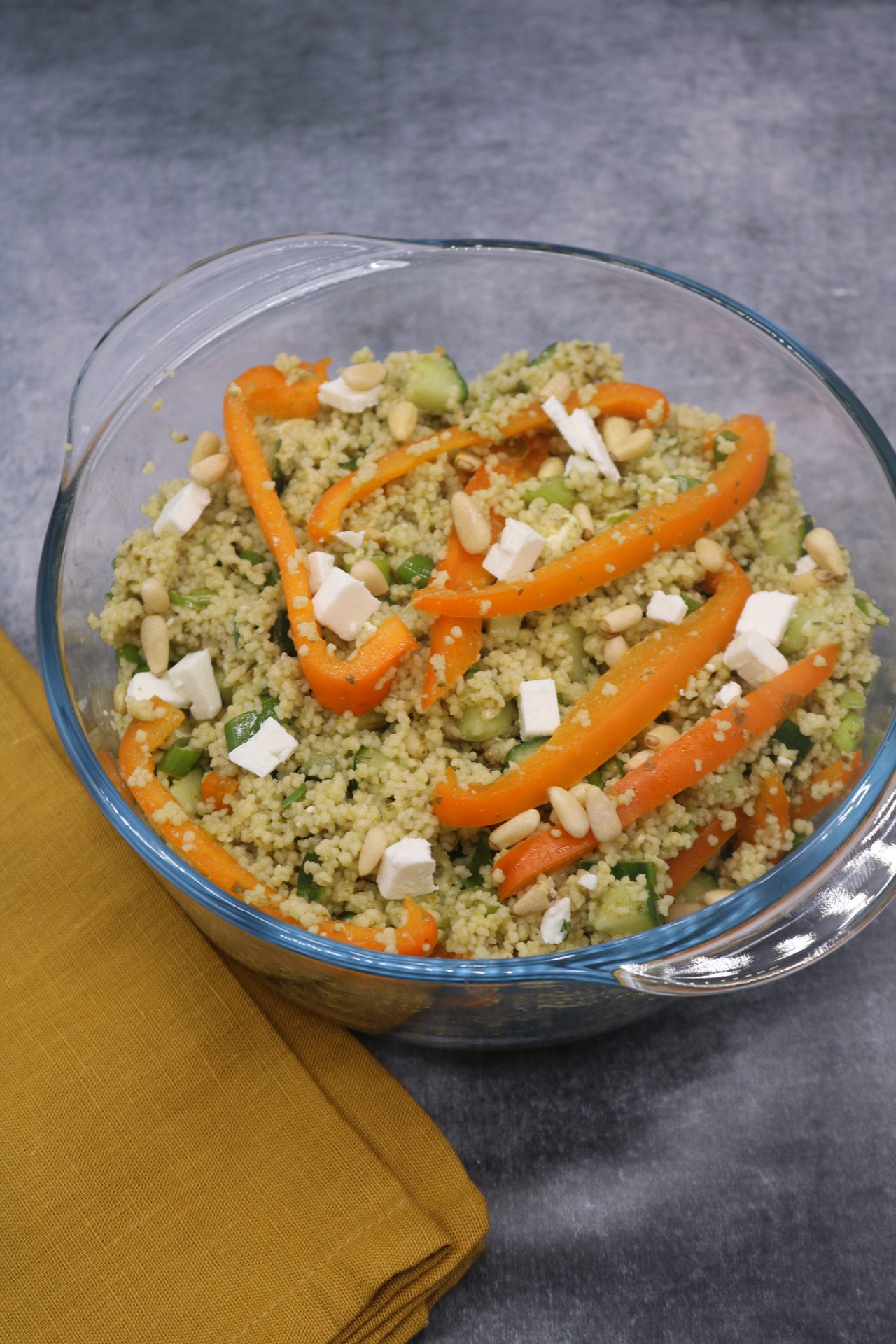 Couscous Salad with Feta