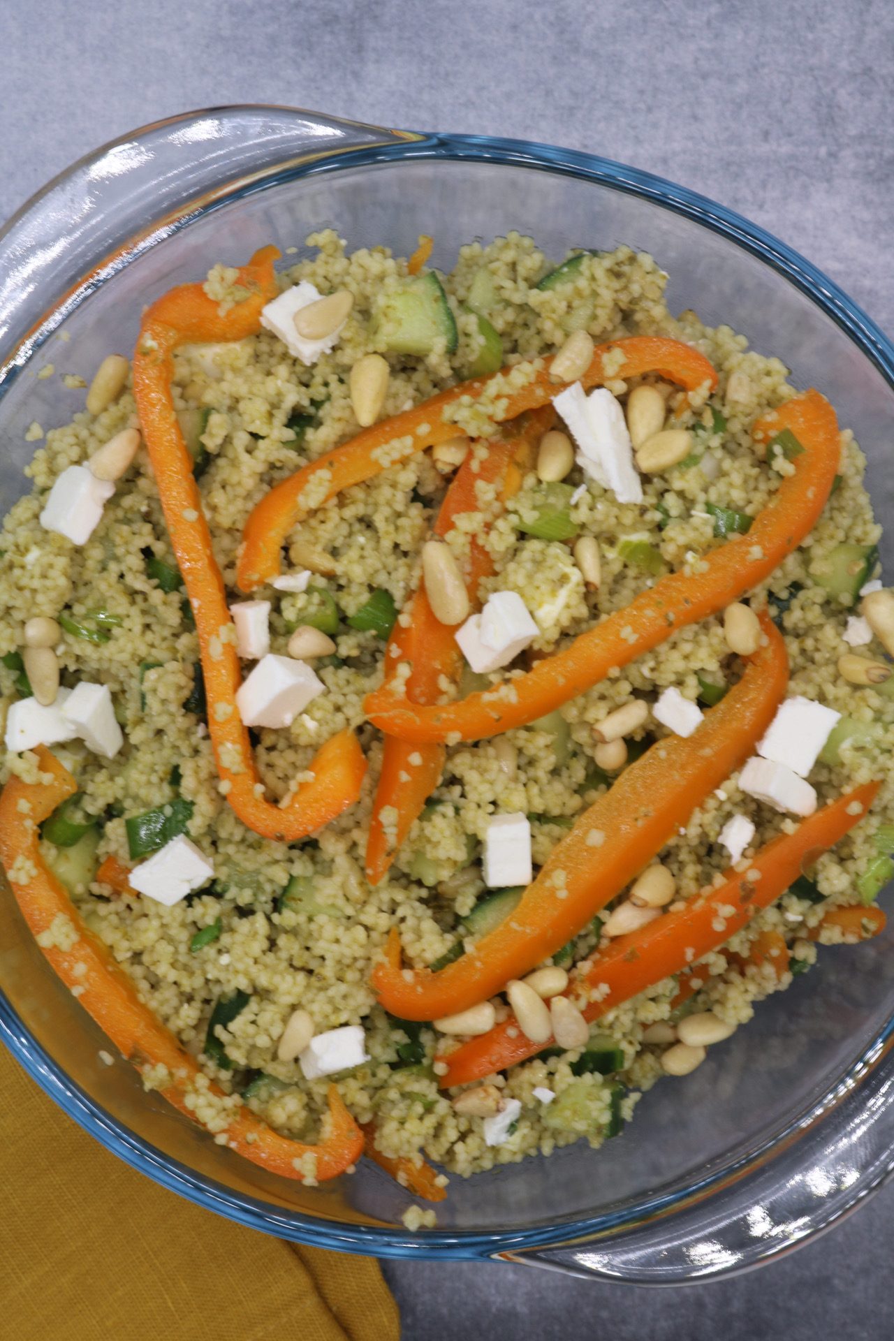 Couscous Salad with Feta