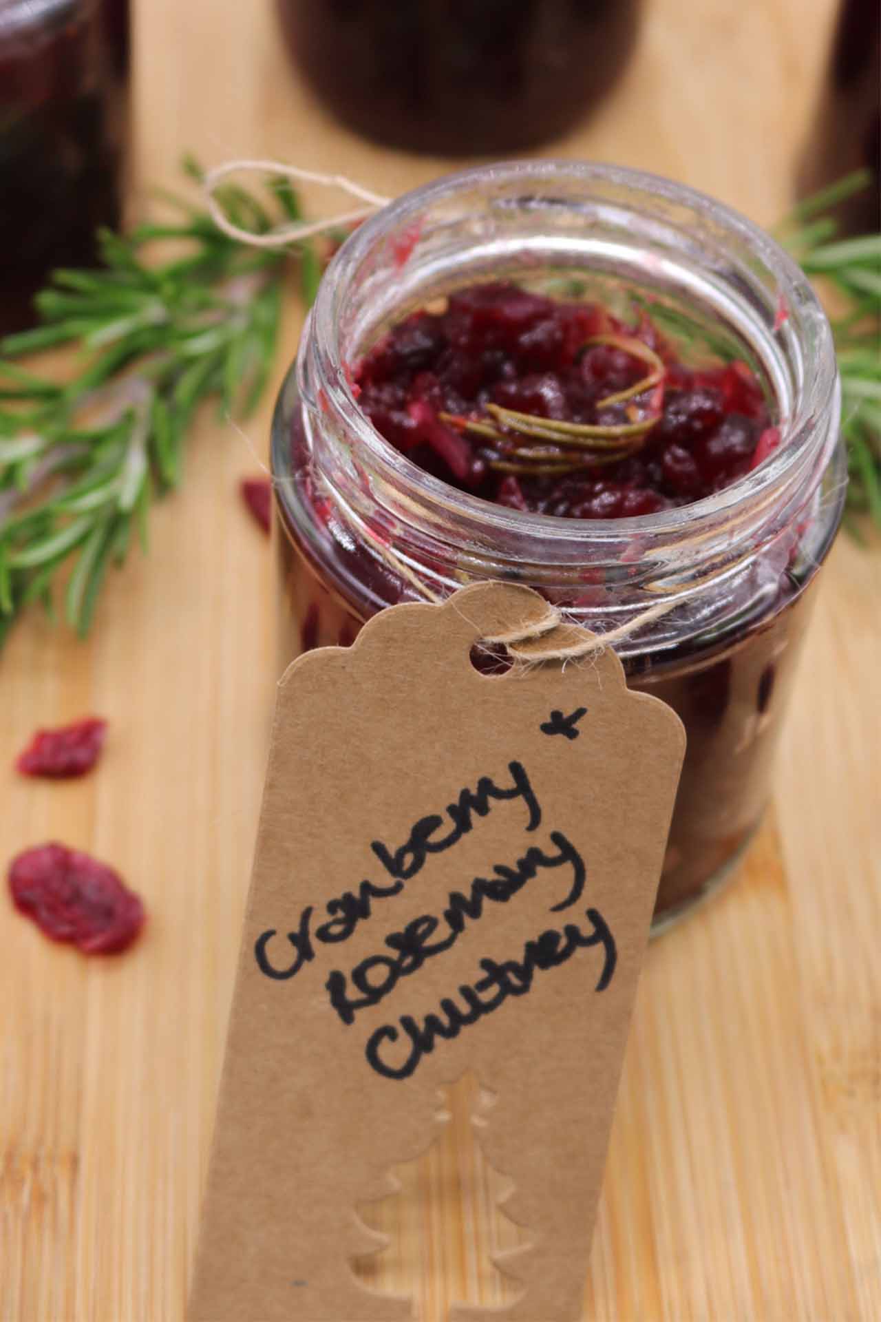 Cranberry and Rosemary Chutney (Thermomix), Cranberry and Rosemary Chutney (Thermomix)