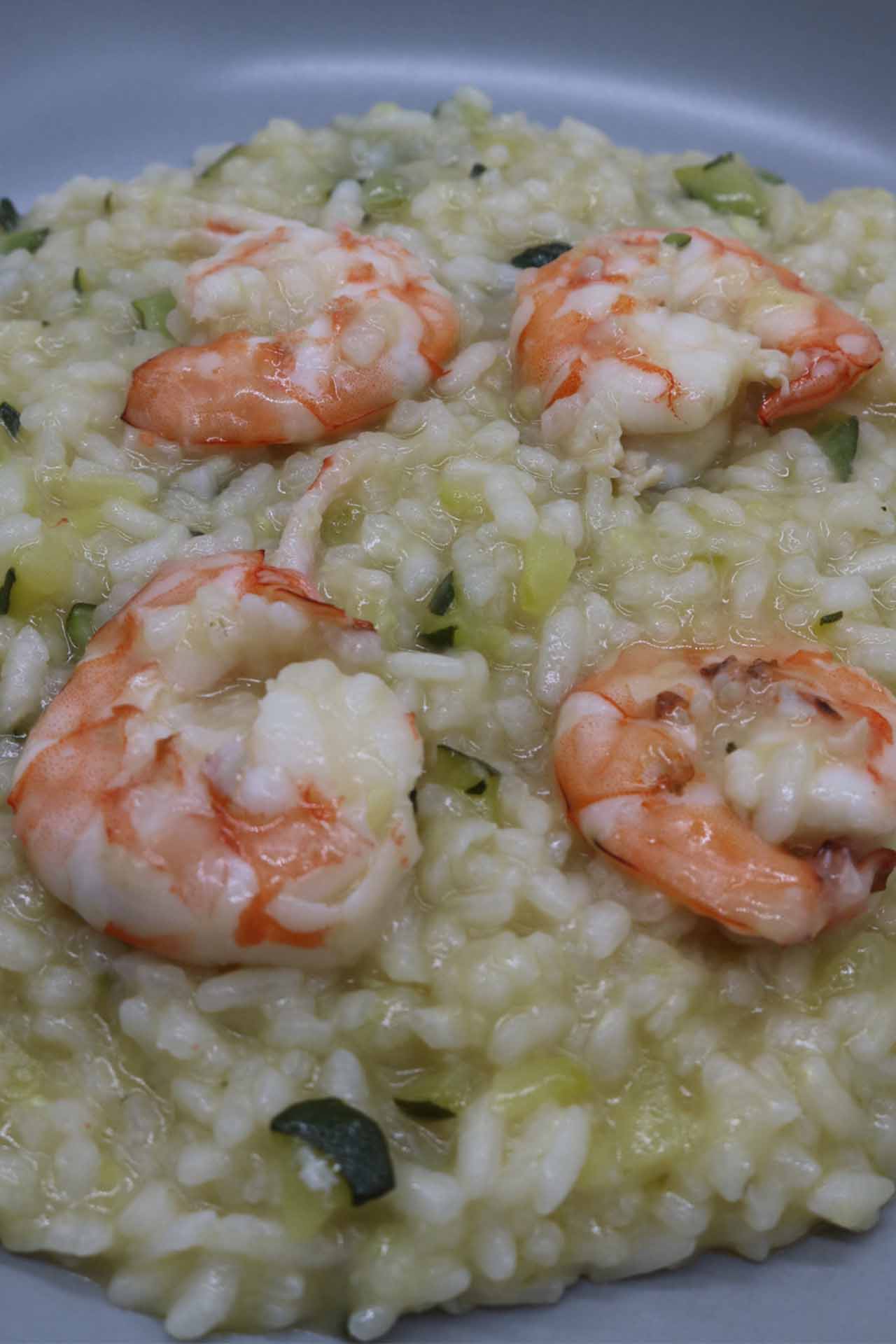 Risotto with Courgette and Prawns (Thermomix), Risotto with Courgette and Prawns (Thermomix)