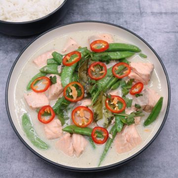 Thai Green Salmon Curry