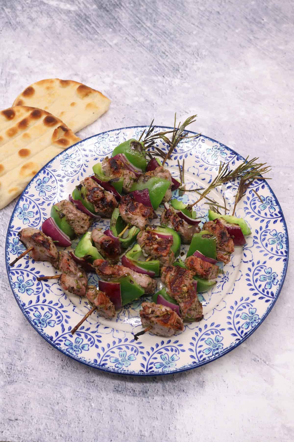 Lamb with Rosemary Skewers, Lamb with Rosemary Skewers