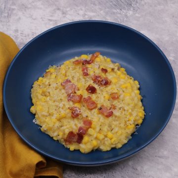 Sweetcorn and Bacon Risotto, Sweetcorn and Bacon Risotto