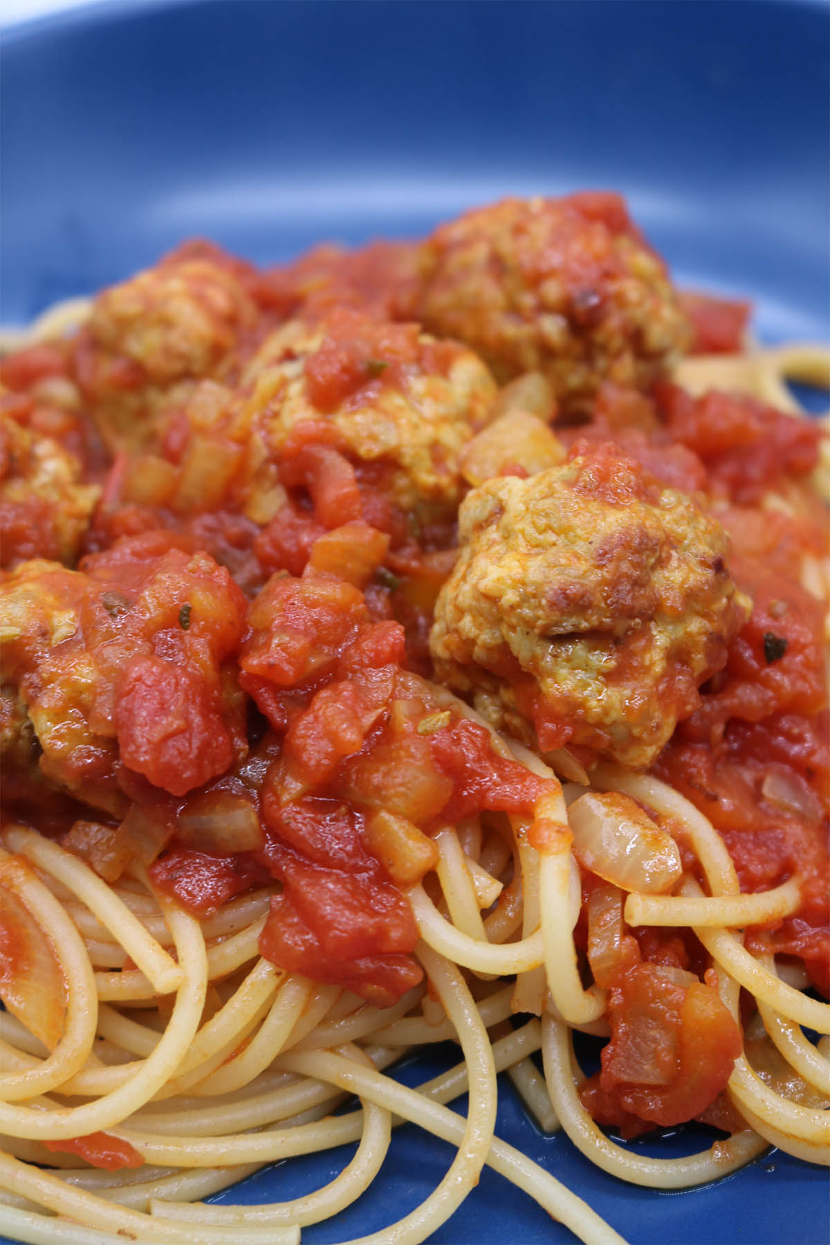 Spicy Sausage Meatball Pasta, Spicy Sausage Meatball Pasta