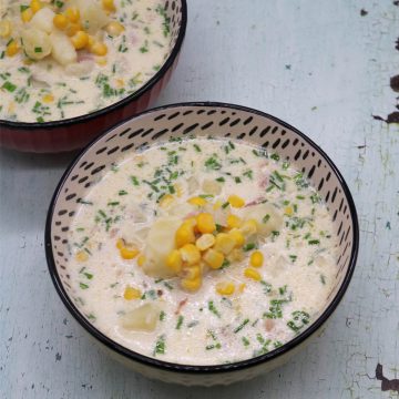 Bacon and Sweetcorn Chowder, Bacon and Sweetcorn Chowder