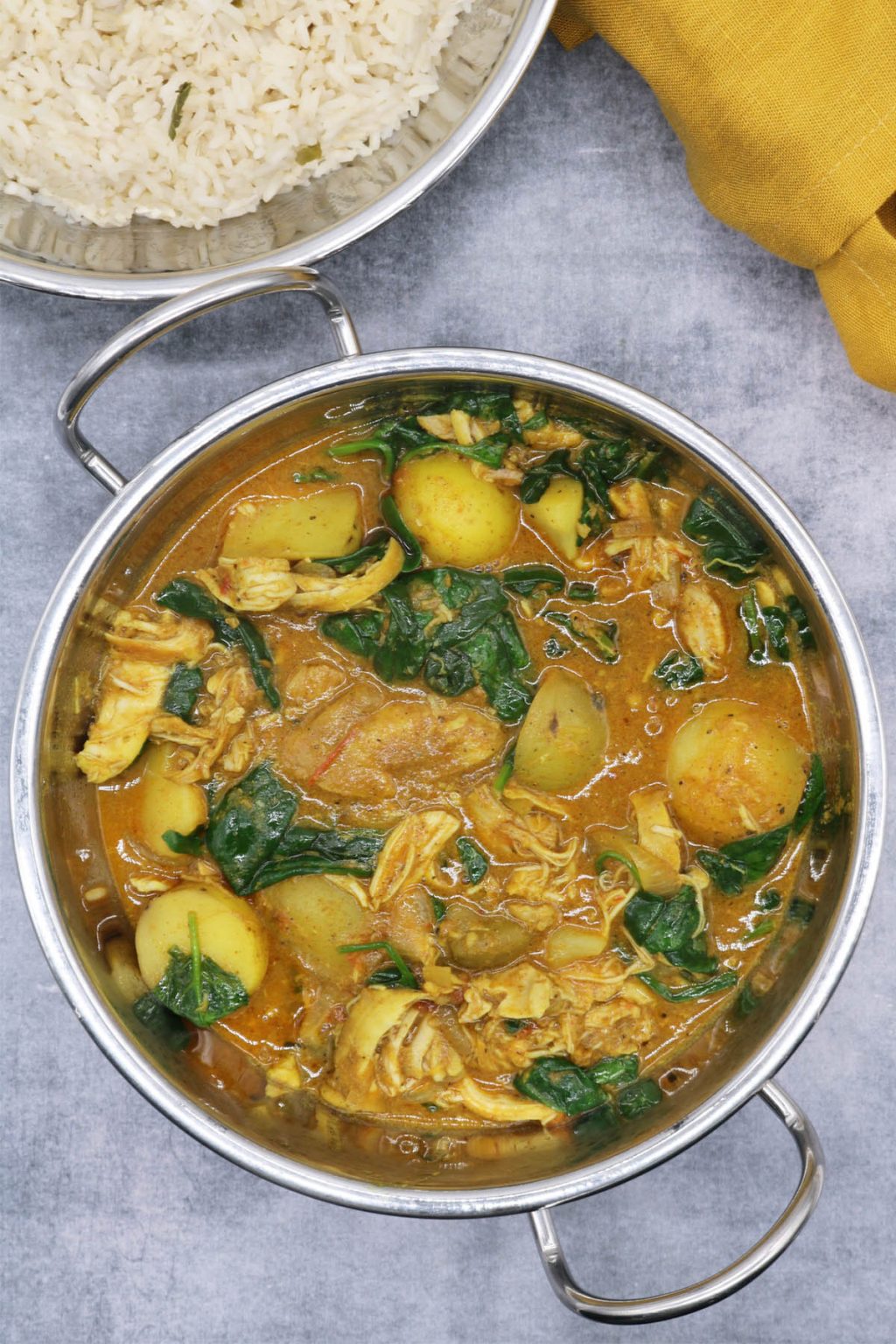 SlowCooker Chicken and Potato Curry Felly Bull