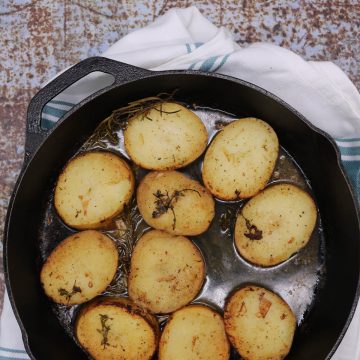 Buttery Herbed Melting Potatoes