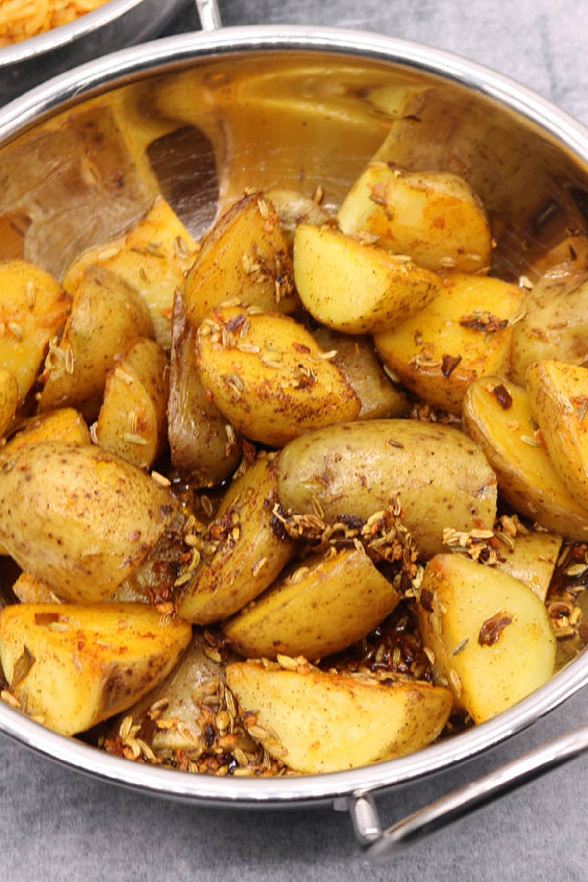 Spiced Fennel Potatoes, Spiced Fennel Potatoes