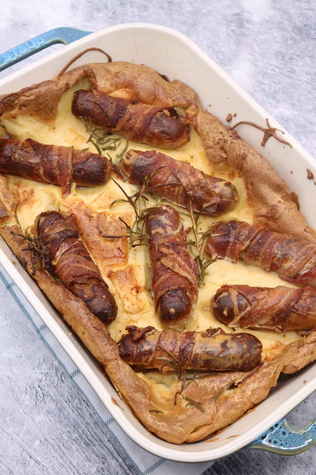 Herb and Mustard Toad in the Hole Felly Bull