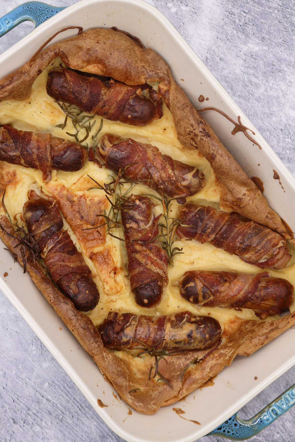 Herb and Mustard Toad in the Hole