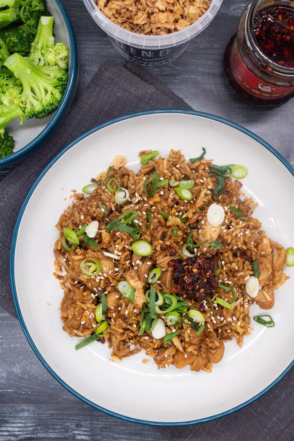 Chicken and Ginger Rice - Felly Bull