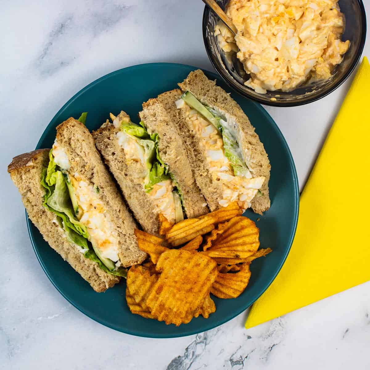 Egg Mayonnaise Sandwich Filler Felly Bull