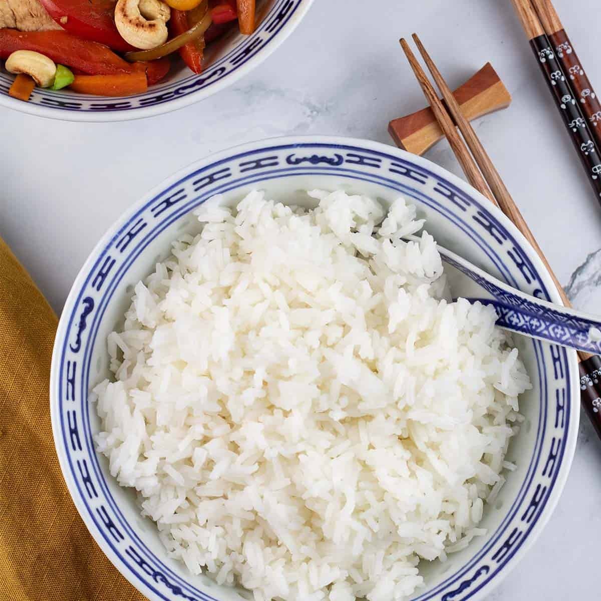 Steamed Jasmine Rice - Felly Bull
