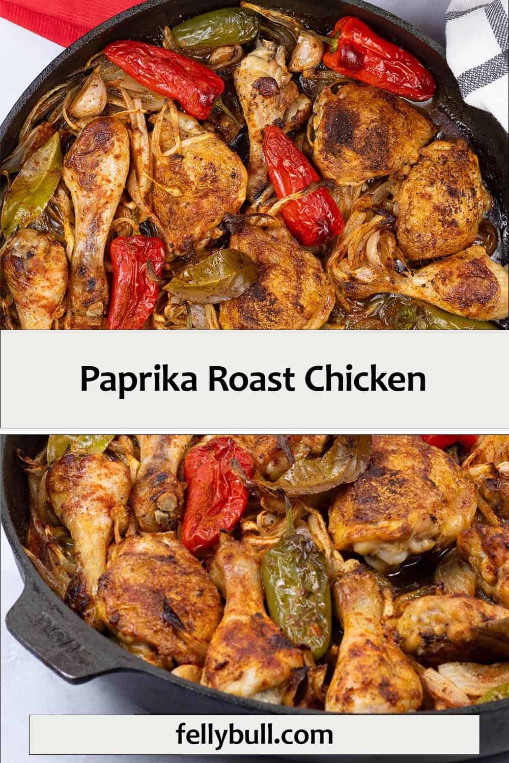 Paprika Roast Chicken - Felly Bull